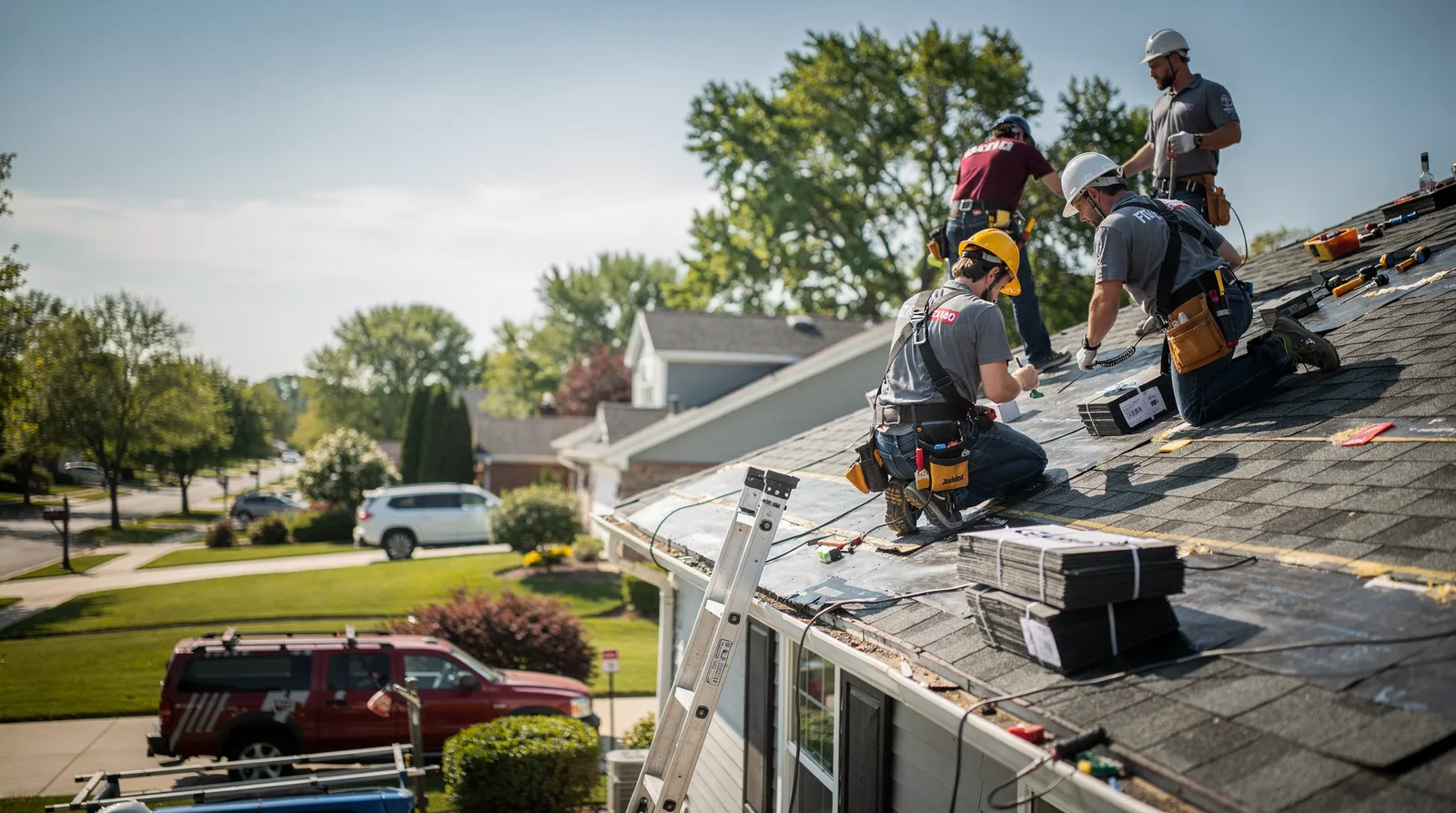 Roof Repair in Marengo, IA around you